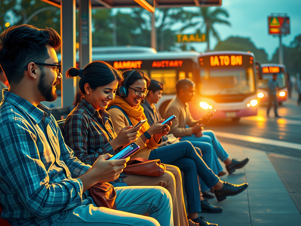 Bus Stand Evenings – Rummy Multiplayer While Waiting